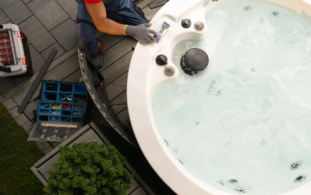 Ferramentas para reparo e instalação de banheiras, hidromassagem e ofurôs
